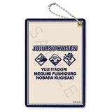 呪術廻戦 2期 第4弾 パスケース TA 虎杖悠仁・伏黒恵・釘崎野薔薇(卡套)※不設寄送《25年6月預定》 4582721741371