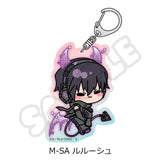 コードギアス 反逆のルルーシュ 第2弾 アクリルキーホルダー M-SA ルルーシュ(亞加力鎖匙扣)※不設寄送《25年9月預定》 4582721750144