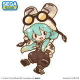 初音ミク マシュマロホットココア ふわぷち ぬいぐるみ LL※不設寄送《25年5月預定》 4582733437613