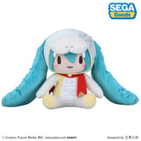 初音ミク 巳2025 ふわぷち ぬいぐるみ LL(毛公仔)※不設寄送《25年7月預定》 4582733437637