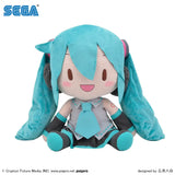 初音ミクシリーズ 初音ミク ふわぷち どでかジャンボぬいぐるみ(毛公仔)※不設寄送《25年2月預定》 4582733439914