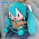 初音ミクシリーズ 初音ミク ふわぷち どでかジャンボぬいぐるみ(毛公仔)※不設寄送《25年2月預定》 4582733439914