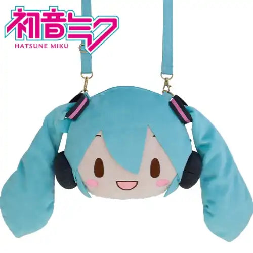 初音ミクシリーズ 初音ミク ふわぷち フェイスショルダーバッグ M※不設寄送《25年9月預定》 4582733453811
