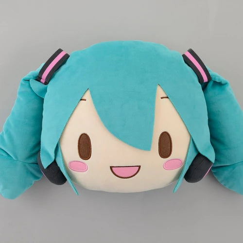 初音ミク ふわぷち もちもちフェイスクッション(咕𠱸)※不設寄送《25年12月預定》 日版 全數$298 / ※不設寄送 / 25年8月8日