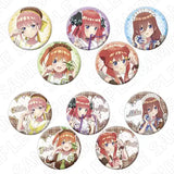 3 o'clock 五等分の花嫁* トレーディング缶バッジ(襟章)(全套10個入)※不設寄送《25年6月預定》 4582736037469