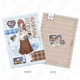 3 o'clock 五等分の花嫁* クリアファイル 三玖(文件夾)(售價為5個)※不設寄送《25年6月預定》 4582736037520