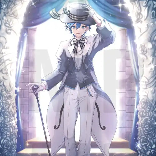 ピアプロキャラクターズ 初音ミクシンフォニーコラボカフェ After Party in Yokohama B2タペストリー KAITO(掛布)※不設寄送《25年5月預定》 4582741315552