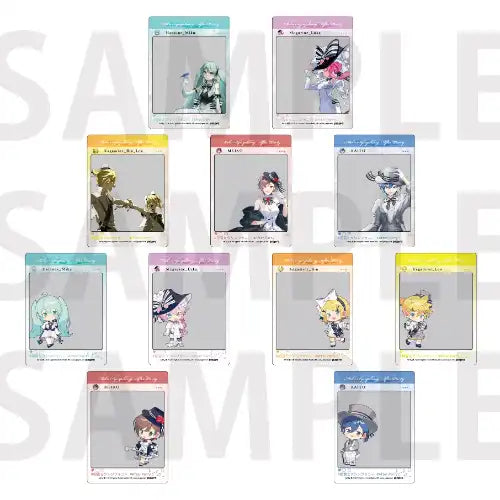 ピアプロキャラクターズ 初音ミクシンフォニーコラボカフェ After Party in Yokohama トレーディングSNS風クリアカード(亞加力收藏卡)(全套11個入)※不設寄送《25年5月預定》 4582741315644