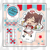 終末トレインどこへいく? ミニアクリルスタンド 描き起こしデフォルメ アメリカンダイナー! 千倉静留(亞加力立牌)※不設寄送《25年7月預定》 4582741318775