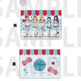 終末トレインどこへいく? リール付きパスケース 描き下ろし等身 アメリカンダイナー!(卡套)※不設寄送《25年7月預定》 4582741318843