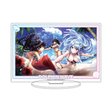 アクリルスタンド ドルフィンウェーブ 47 刃兼乙姫&永雪氷織&山葉由芽(公式イラスト)(亞加力立牌)※不設寄送《24年9月預定》 4582793451550