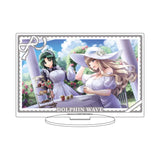 アクリルスタンド ドルフィンウェーブ 55 陽南杏里&ヴィーナ/綺羅星神奈(公式イラスト)(亞加力立牌)※不設寄送《24年9月預定》 4582793451635