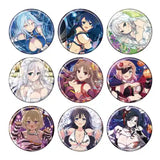 缶バッジ シノビマスター 閃乱カグラ NEW LINK 01 公式イラスト(襟章)(全套9個入)※不設寄送《24年7月預定》 4582793461870