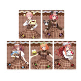 アクリルカード 五等分の花嫁∽×サンリオキャラクターズ 01 コラボイラスト(亞加力收藏卡)(全套5個入)※不設寄送《25年3月預定》 4582793462907