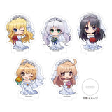 アクリルぷちスタンド FORTUNE ARTERIAL 01 ウェディングドレスVer.(ミニキャライラスト)(亞加力立牌)(全套5個入)※不設寄送《24年10月預定》 4582793472333