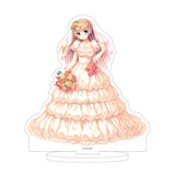 アクリルスタンド 大図書館の羊飼い 06 白崎つぐみ ウェディングドレスVer.(描き下ろしイラスト)(亞加力立牌)※不設寄送《24年10月預定》 4582793472388