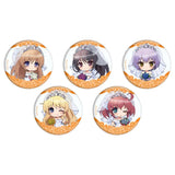 缶バッジ 大図書館の羊飼い 01 ウェディングドレスVer.(ミニキャライラスト)(襟章)(全套5個入)※不設寄送《24年10月預定》 4582793472425