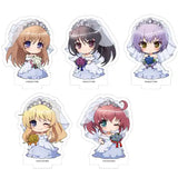 アクリルぷちスタンド 大図書館の羊飼い 01 ウェディングドレスVer.(ミニキャライラスト)(亞加力立牌)(全套5個入)※不設寄送《24年10月預定》 4582793472432