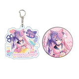アクリルキーホルダー&缶バッジセット にゃんたじあ! 01 若魔藤あんず 2024誕生日Ver.(公式イラスト)※不設寄送《24年9月預定》 4582793472982