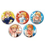 缶バッジ 姫ヶ崎櫻子は今日も不憫可愛い 01 公式イラスト(襟章)(全套5個入)※不設寄送《24年10月預定》 4582793479271