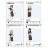 アクリルカード 夜のクラゲは泳げない 01 公式イラスト(亞加力收藏卡)(全套4個入)※不設寄送《25年3月預定》 4582793479752