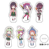 アクリルぷちスタンド ヘブンバーンズレッド 15 夏祭りVer. 第31D部隊(グラフアートイラスト)(亞加力立牌)(全套6個入)※不設寄送《24年10月預定》 4582793480352