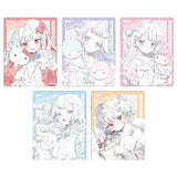 アクリルカード 夏炉×サンリオキャラクターズ 01 コラボイラスト(亞加力收藏卡)(全套5個入)※不設寄送《25年5月預定》 4582793481922