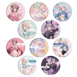 缶バッジ 館田ダン×サンリオキャラクターズ 01 コラボイラスト(襟章)(全套10個入)※不設寄送《25年5月預定》 4582793482271