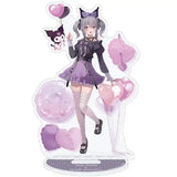 アクリルスタンド 館田ダン×サンリオキャラクターズ 05 クロミ(コラボイラスト)(亞加力立牌)※不設寄送《25年5月預定》 4582793482332