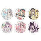 缶バッジ 赤倉×サンリオキャラクターズ 03 コラボイラスト(襟章)(全套6個入)※不設寄送《25年4月預定》 4582793485890