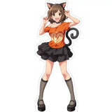アクリルスタンド アイドルマスター シンデレラガールズ 10 前川みく オリジナルTシャツVer.(描き下ろしイラスト)(亞加力立牌)※不設寄送《24年12月預定》 4582793493451