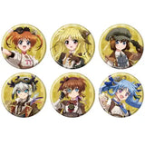 マット加工缶バッジ(57mm) 魔法少女リリカルなのはシリーズ 01 スチームパンクVer.(描き下ろしイラスト)(襟章)(全套6個入)※不設寄送《25年3月預定》 4582793498593