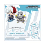 アクリルスタンドプレート 僕のヒーローアカデミア×ちびゴジラ 05 轟&ちびメカゴジラ(ミニキャライラスト)(亞加力立牌)※不設寄送《25年3月預定》 4582793499507