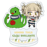 アクリルスタンドプレート 僕のヒーローアカデミア×ちびゴジラ 08 トガ&ちびビオランテ(ミニキャライラスト)(亞加力立牌)※不設寄送《25年3月預定》 4582793499538