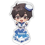 アクリルスタンドプレート 君のことが大大大大大好きな100人の彼女 01 マリンVer. 愛城恋太郎(ミニキャライラスト)(亞加力立牌)※不設寄送《24年10月預定》 4582793507103