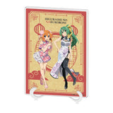 アクリルアートボード A5サイズ ひぐらしのなく頃に 卒 02 竜宮レナ&園崎魅音 チャイナVer.(描き下ろしイラスト)(亞加力立牌)※不設寄送《25年3月預定》 4582793508155