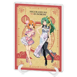 アクリルアートボード A5サイズ ひぐらしのなく頃に 卒 02 竜宮レナ&園崎魅音 チャイナVer.(描き下ろしイラスト)(亞加力立牌)※不設寄送《25年3月預定》 4582793508155