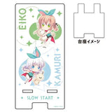 スマキャラスタンド スロウスタート 02 十倉栄依子&千石冠(描き下ろしイラスト)(亞加力手機座)※不設寄送《25年5月預定》 4582793514248