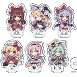 アクリルぷちスタンド 東方Project 01 浴衣Ver.(ミニキャライラスト)(亞加力立牌)(全套6個入)※不設寄送《24年11月預定》 4582793514989