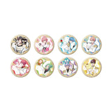 ホログラム缶バッジ(65mm) B-PROJECT -熱烈*ラブコール-×サンリオキャラクターズ 02 等身イラスト(襟章)(全套8個入)※不設寄送《25年4月預定》 4582793515412