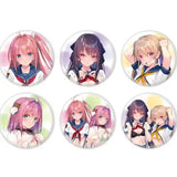 缶バッジ 蒼の彼方のフォーリズム 01 朝のお着換えVer.(描き起こしイラスト)(襟章)(全套6個入)※不設寄送《25年4月預定》 4582793524766