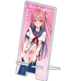 スマキャラスタンド 蒼の彼方のフォーリズム 01 倉科明日香 朝のお着換えVer.(描き起こしイラスト)(亞加力手機座)※不設寄送《25年4月預定》 4582793524841