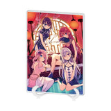 アクリルアートボード A5サイズ 四姉妹は夜をおまちかね 01 月子&星音&今宵&暁(公式イラスト)(亞加力立牌)※不設寄送《25年4月預定》 4582793525312