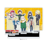 プレミアムアクリルジオラマプレート SAKAMOTO DAYS 02 日常Ver. 集合デザイン(グラフアートイラスト)(亞加力立牌)※不設寄送《25年5月預定》 4582793525473