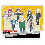 プレミアムアクリルジオラマプレート SAKAMOTO DAYS 02 日常Ver. 集合デザイン(グラフアートイラスト)(亞加力立牌)※不設寄送《25年5月預定》 4582793525473