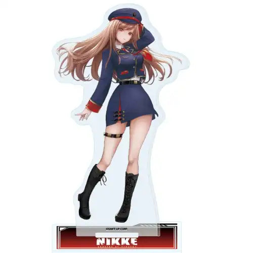 アクリルスタンド 勝利の女神:NIKKE 01 ラピ 駅員風衣装Ver.(描き起こしイラスト)(亞加力立牌)※不設寄送《25年2月預定》 4582793527620