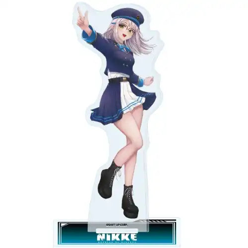 アクリルスタンド 勝利の女神:NIKKE 03 ネオン 駅員風衣装Ver.(描き起こしイラスト)(亞加力立牌)※不設寄送《25年2月預定》 4582793527644