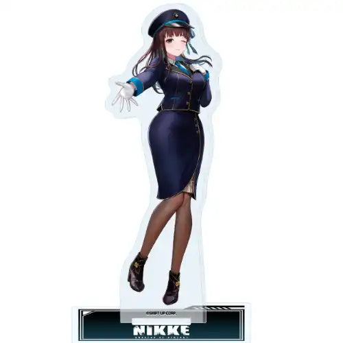 アクリルスタンド 勝利の女神:NIKKE 04 マリアン 駅員風衣装Ver.(描き起こしイラスト)(亞加力立牌)※不設寄送《25年2月預定》 4582793527651