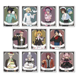 アクリルカード 終わりのセラフ×サンリオキャラクターズ 01 等身イラスト(亞加力收藏卡)(全套11個入)※不設寄送《25年3月預定》 4582793529457