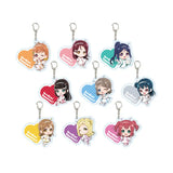 アクリルキーホルダー ラブライブ!サンシャイン!! 02 宇宙Ver.(ミニキャライラスト)(亞加力鎖匙扣)(全套9個入)※不設寄送《25年5月預定》 4582793533645